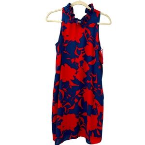 Gibson Floral High Neck Dress